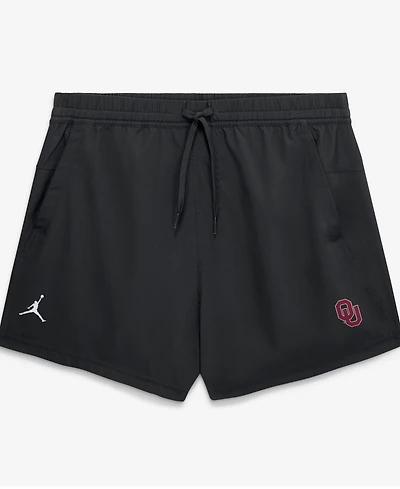Jordan Men's Black Oklahoma Sooners Primary Logo Form Shorts