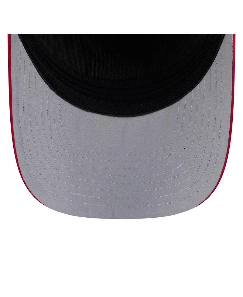New Era Men's Navy, Red Atlanta Braves Rope M-Crown A-Frame 39THIRTY Flex Hat