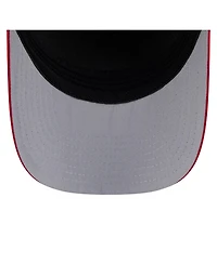 New Era Men's Navy, Red Atlanta Braves Rope M-Crown A-Frame 39THIRTY Flex Hat