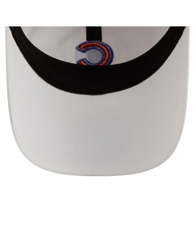 New Era Men's White Chicago Cubs Ripstop Casual Classic Adjustable Hat