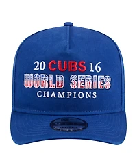 New Era Men's Royal Chicago Cubs 2016 World Series Champions Historic 9FIFTY A-Frame Snapback Hat
