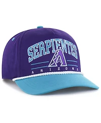 '47 Brand Men's '47 Purple Arizona Diamondbacks City Connect Roscoe Rope Hitch Adjustable Hat