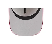 New Era Men's Cream, Red Philadelphia Phillies Banner A-Frame 9FIFTY Trucker Snapback Hat