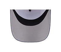 New Era Men's Stone, Royal Los Angeles Dodgers Text A-Frame Trucker 9FORTY Hat