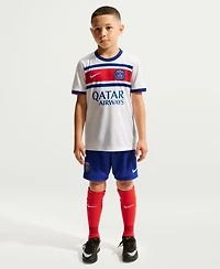 Nike Big Boys and Girls White Paris Saint-Germain 2026, 27 Away Pre-Match Jersey