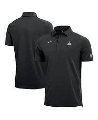 Nike Men's Black Washington Wizards 2025, 26 Authentic Dri-fit Coaches Polo Shirt