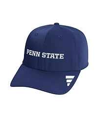 Adidas Men's Navy Penn State Nittany Lions 2026 Sideline Slouch Adjustable Hat