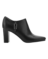 Bandolino Women's Urbiny Stacked Heel Square Toe Booties