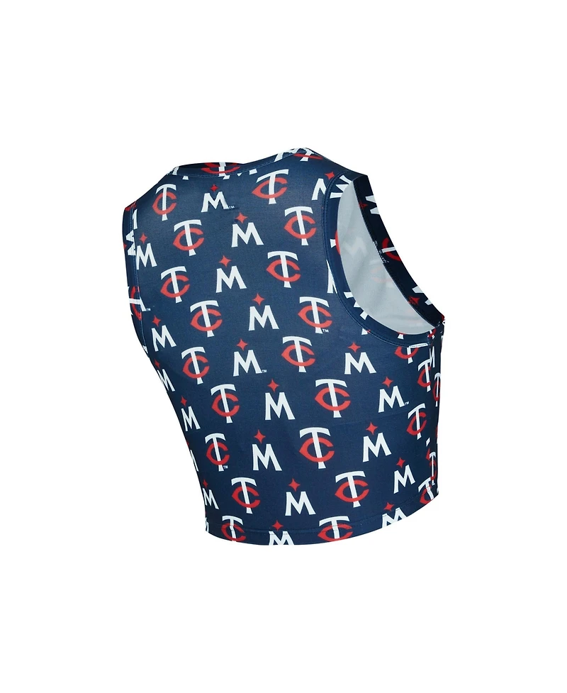 Concepts Sport Women's Concepts Navy Minnesota Twins Knit Tank Top and Skort Set