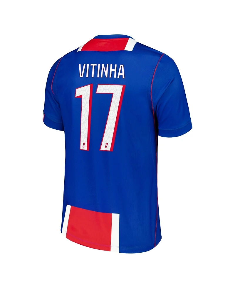 Nike Men's Vitinha Blue Paris Saint-Germain 2026, 27 Home Stadium Replica Jersey