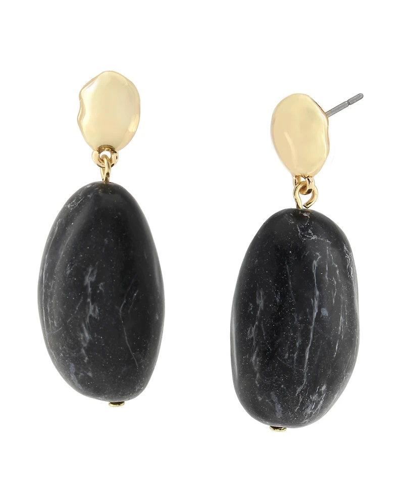 Robert Lee Morris Soho Jasper Stone Drop Earrings