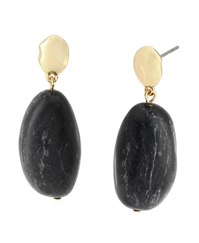Robert Lee Morris Soho Jasper Stone Drop Earrings