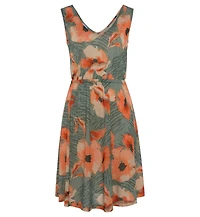 Lascana Women's Pattern V-Neck Dress