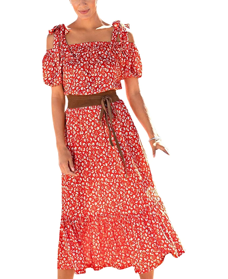 Lascana Women's Floral Pattern Dress