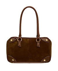 Hammitt Meredith Med Suede Small Top Handle Shoulder Handbag