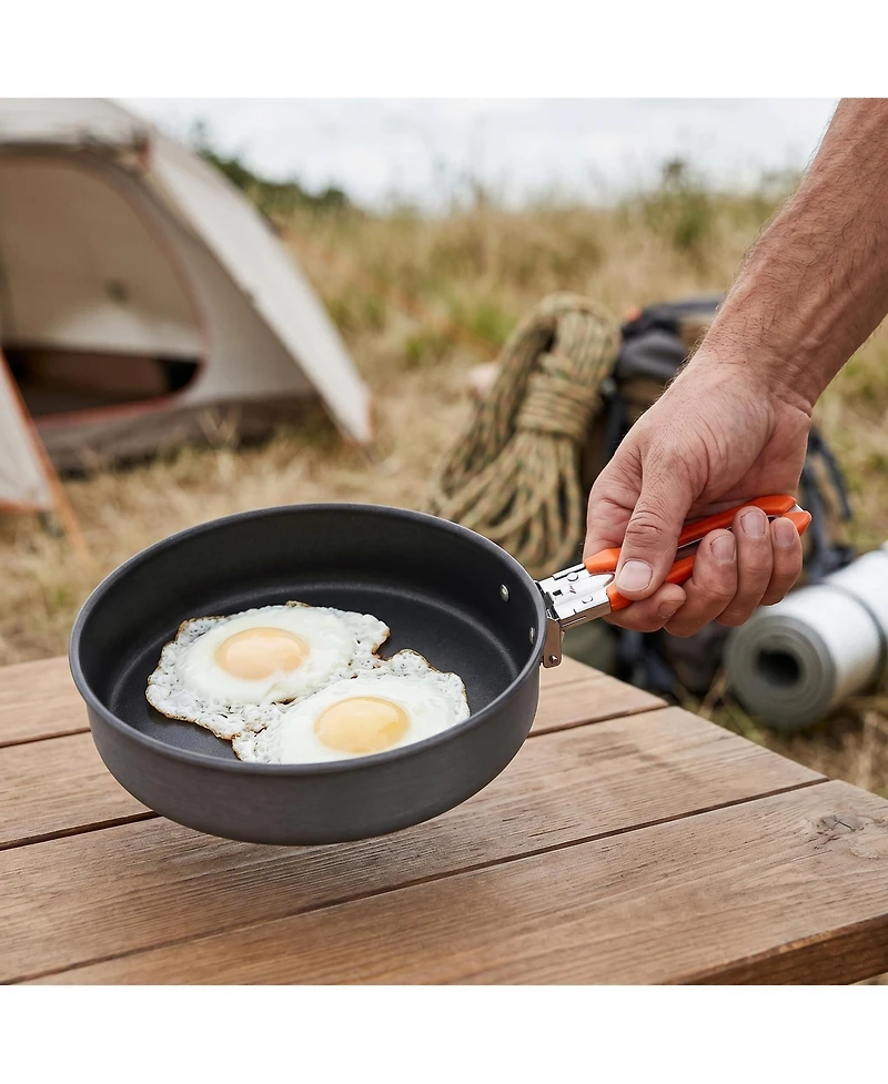 Piscifun 7.6 Inch Nonstick Camping Frying Pan Even Heating Durable Lightweight Portable Cookware