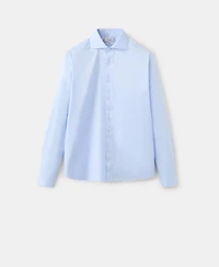 Mango Men's Slim-Fit Cotton Dress Shirt