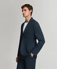 Mango Men's Slim-Fit Linen-Lyocell Blend Suit Blazer