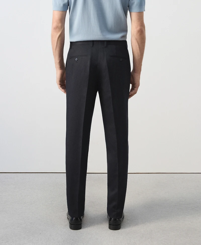 Mango Men's Amalfi Slim-Fit Suit Pants
