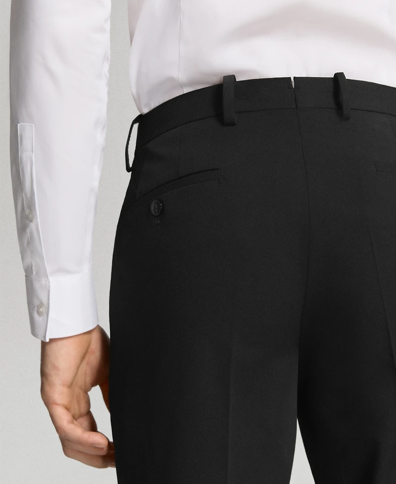 Mango Men's Stretch Fabric Super Slim-Fit Suit Pants