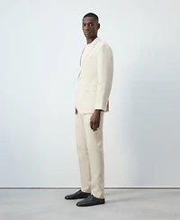 Mango Men's Amalfi Linen Slim-Fit Suit Blazer