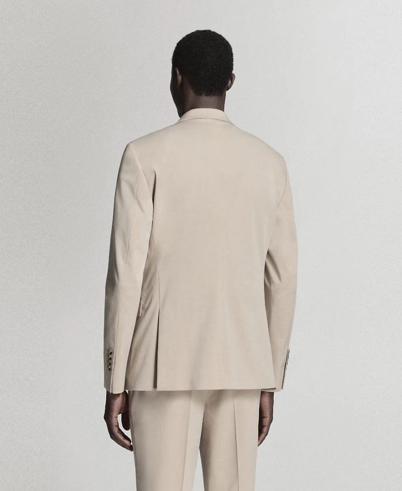 Mango Men's Super Slim-Fit Stretch Fabric Suit Jacket