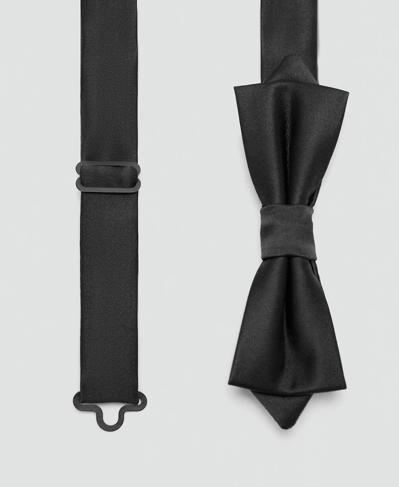 Mango Men's Classic Diamond Bow Tie