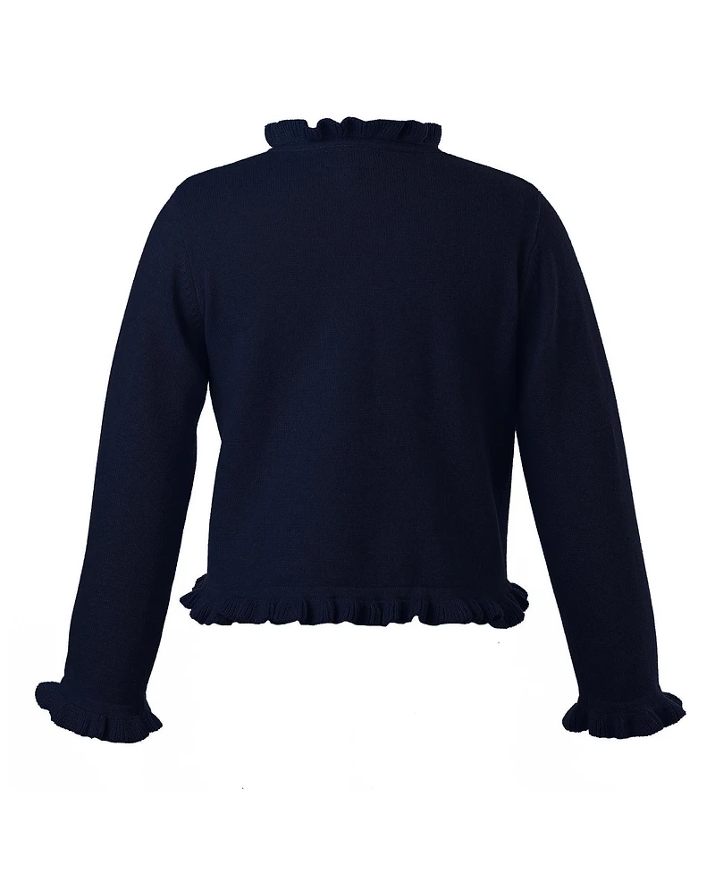 Rachel Riley Toddler Girls 2-14 Frill Cardigan