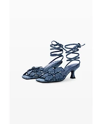 Desigual Women's Floral Applique Sandal