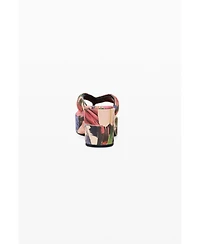 Desigual Women's Printed platform sandal