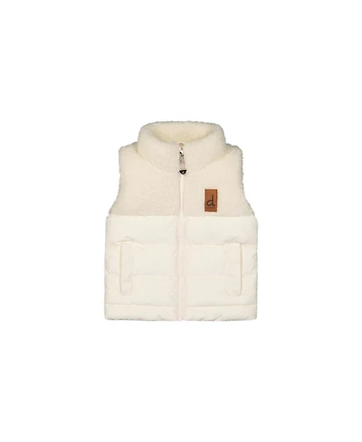 Deux par Deux Toddler Girl (2T-5T)Sleeveless Mid-Season Vest