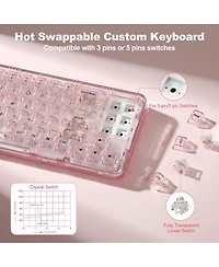 Lisen X71 71-Key Mechanical Pbt Keycap Set