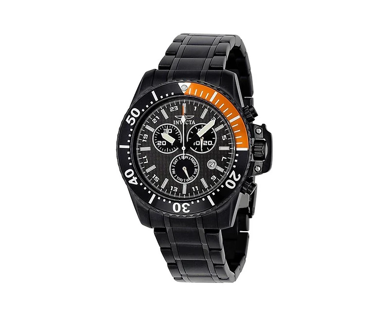 Invicta Men's 11290 Pro Diver Quartz Chronograph Black Dial Watch