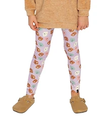 Deux par Toddler Girls (2T-5T) Cotton Leggings Poodle Print
