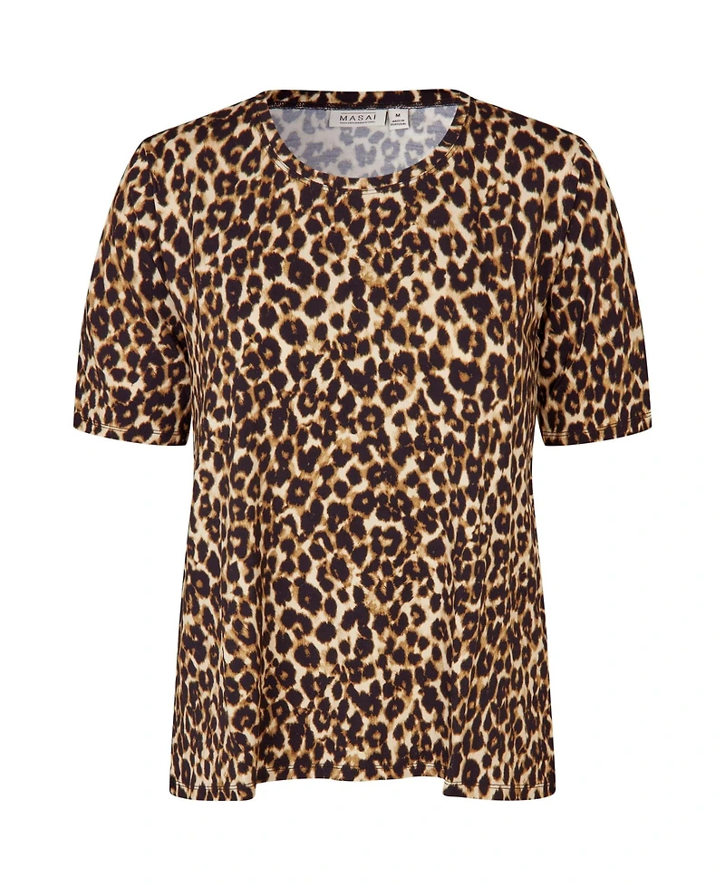 Masai Copenhagen Women's MaButta Leopard Print Top