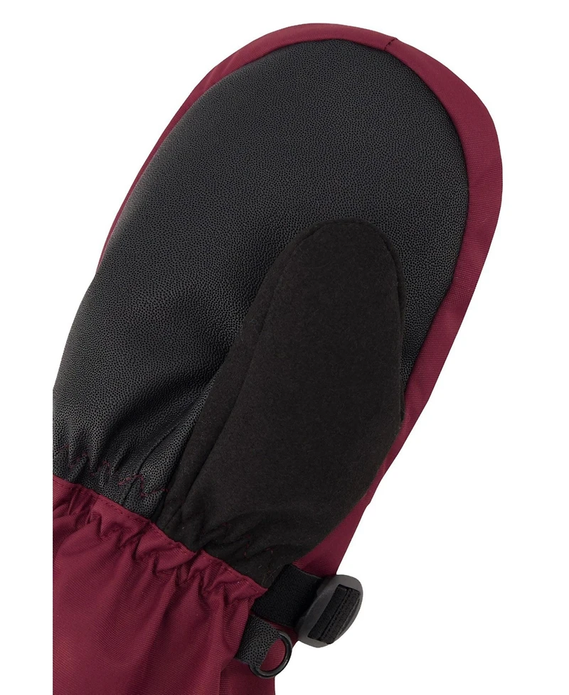 Deux par Kids&baby(2-5) Toddler Boy Teknik Winter Mittens Burgundy