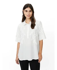 Masai Copenhagen Women's MaGinovelle Embroidered Shirt
