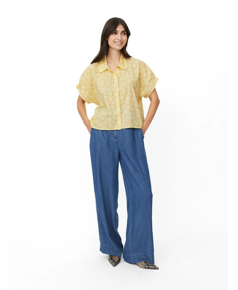 Masai Copenhagen Women's MaIndorix Floral Print Shirt