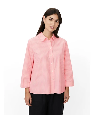 Masai Copenhagen Women's MaIsalina Striped 3/4 Sleeve Shirt