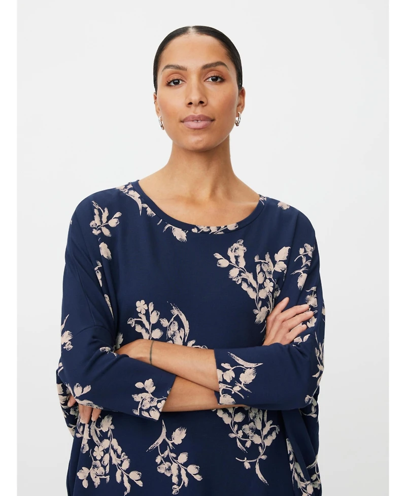 Masai Copenhagen Women's MaGabini Floral 3/4-Sleeve Tunic Top