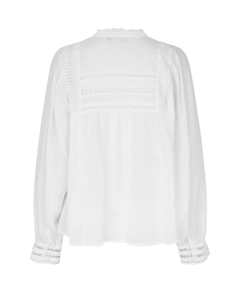 Masai Copenhagen Women's Maizoria Mandarin Collar Blouse