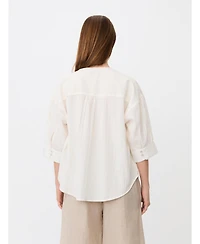 Masai Copenhagen Women's Madyrentha Round Neck Oversized Blouse