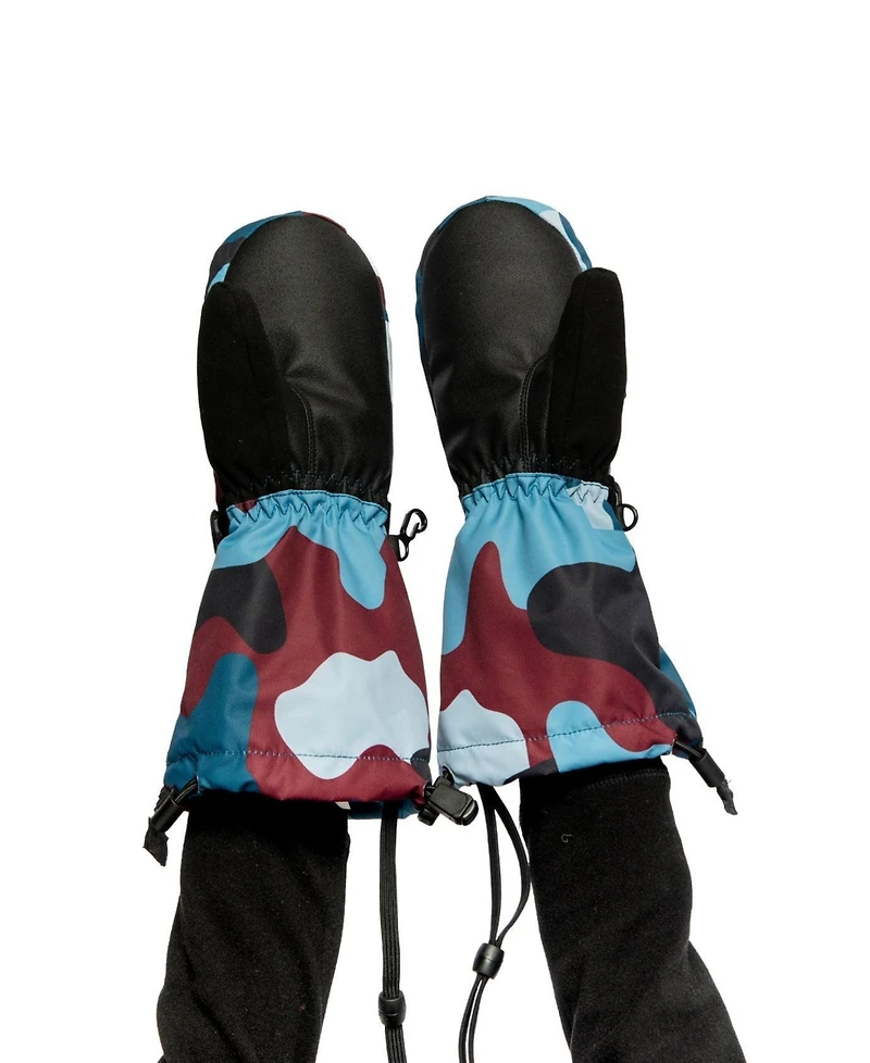 Deux par Toddler Boy(2-5) Teknik Winter Mittens Camouflage
