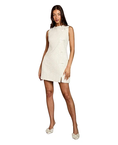 Coast Women's Sequin Bow Detail Mini Shift Dress