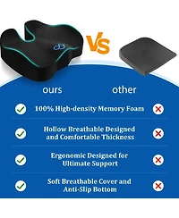 Gnuadz Gel chair cushion Office Memory Foam Anti-slip