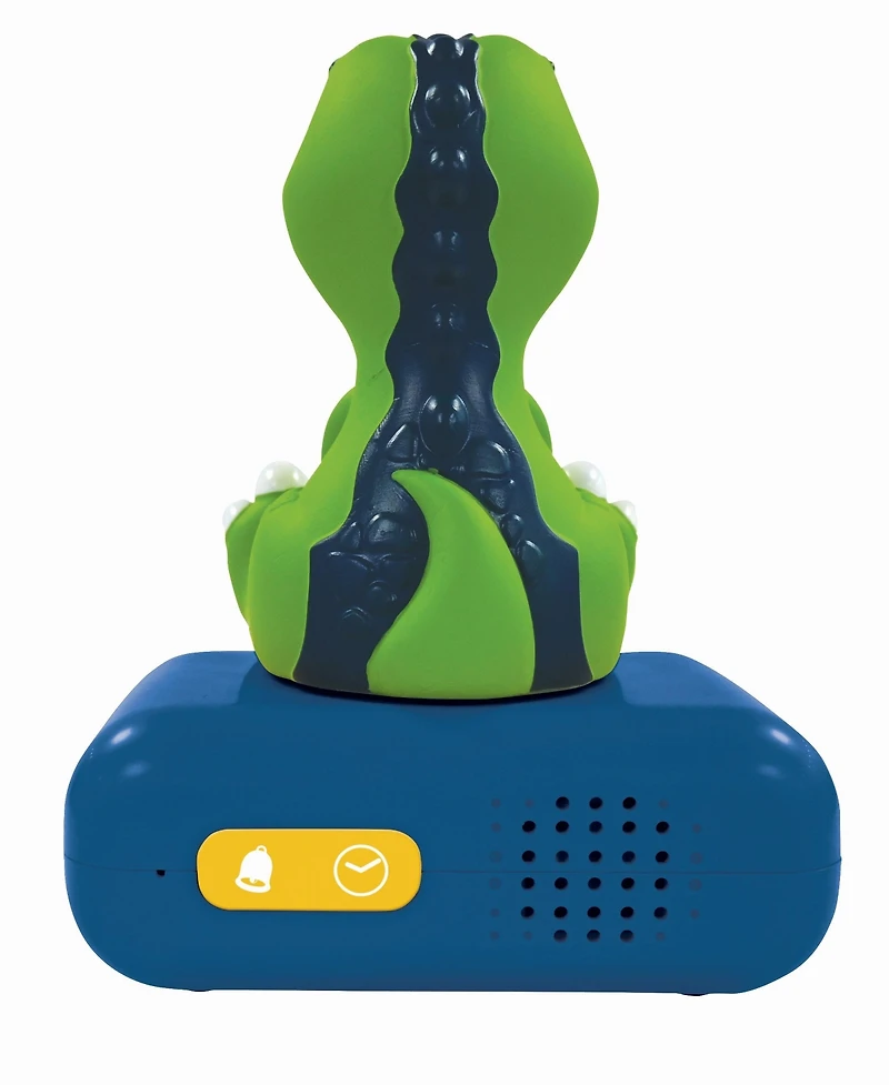 Lexibook , Dinosaur Nightlight Alarm Clock, Clock, Alarm clock for boys and girls, Snooze, RL800DINO
