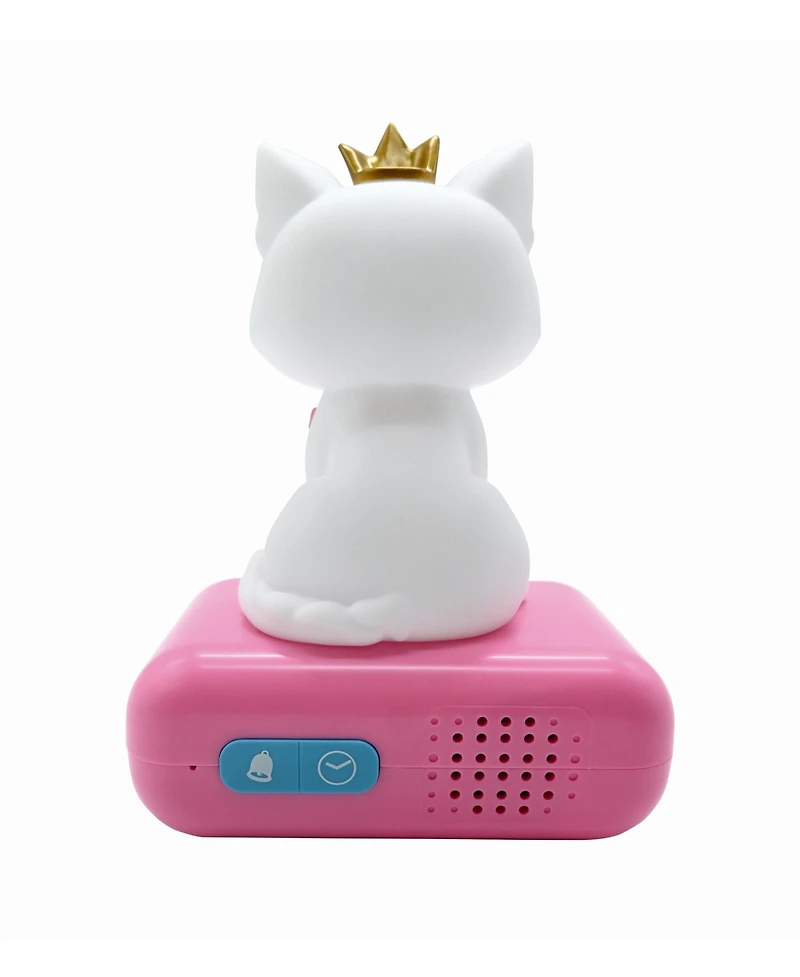 Lexibook, Kitten Digital Alarm Clock for kids with Night Light Snooze, Childrens Clock, Luminous Cat, RL800KT