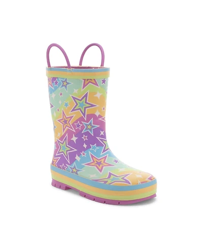 Western Chief Kids ( 1 to 13 ) Galaxy Sparkle Rain Boot