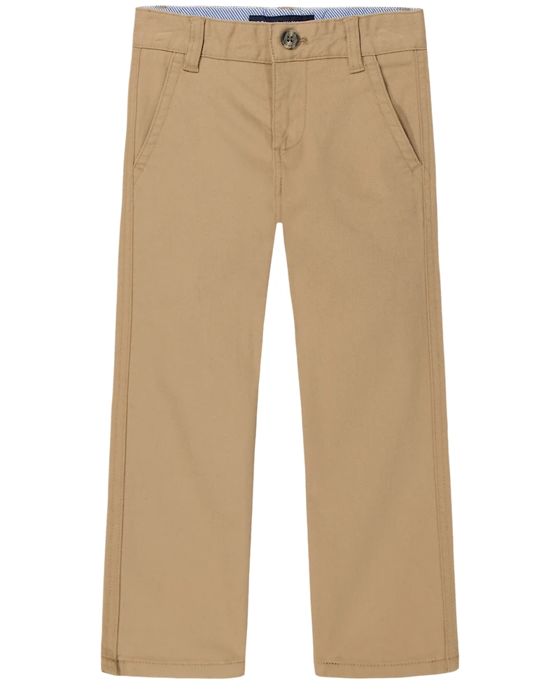 Tommy Hilfiger Toddler and Little Boys Flat-Front Stretch Chino Pants