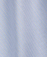 Calvin Klein Men's Refined Cotton Stretch Striped Dress Shirt